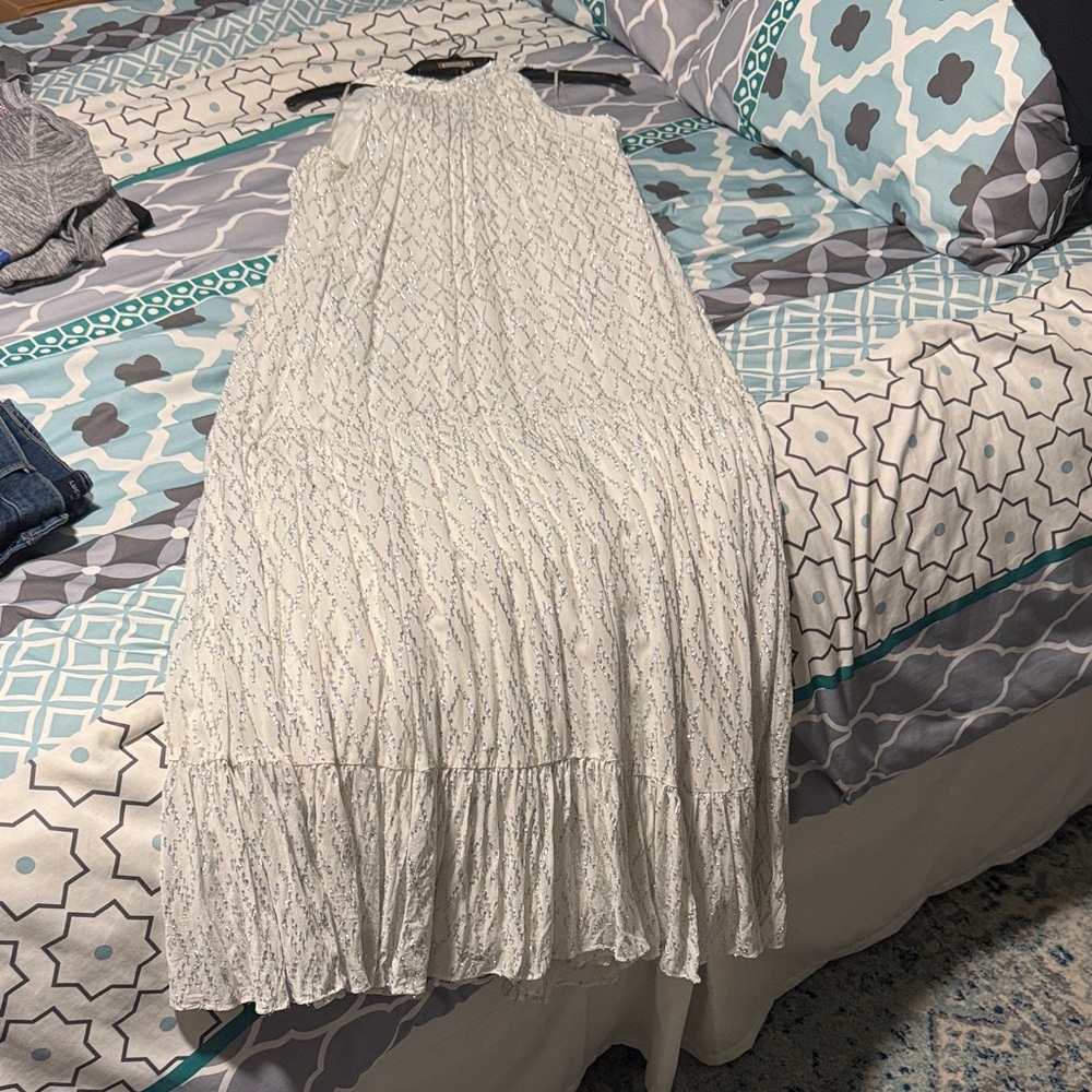 CeCe White Maxi Dress